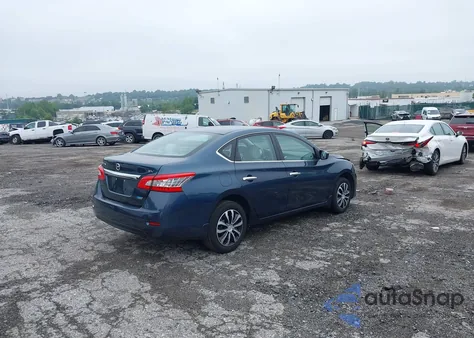 2014 Nissan Sentra Sv from USA, damaged, VIN 3N1AB7AP9EY293481